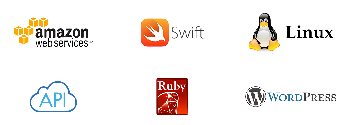 Amazon Web Services Swift Linux API Ruby WordPress